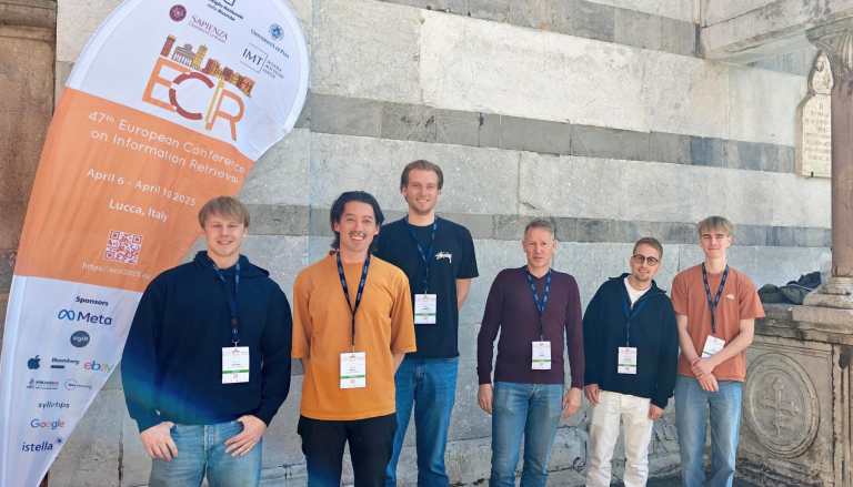 OpenGov group photo at ECIR 2025